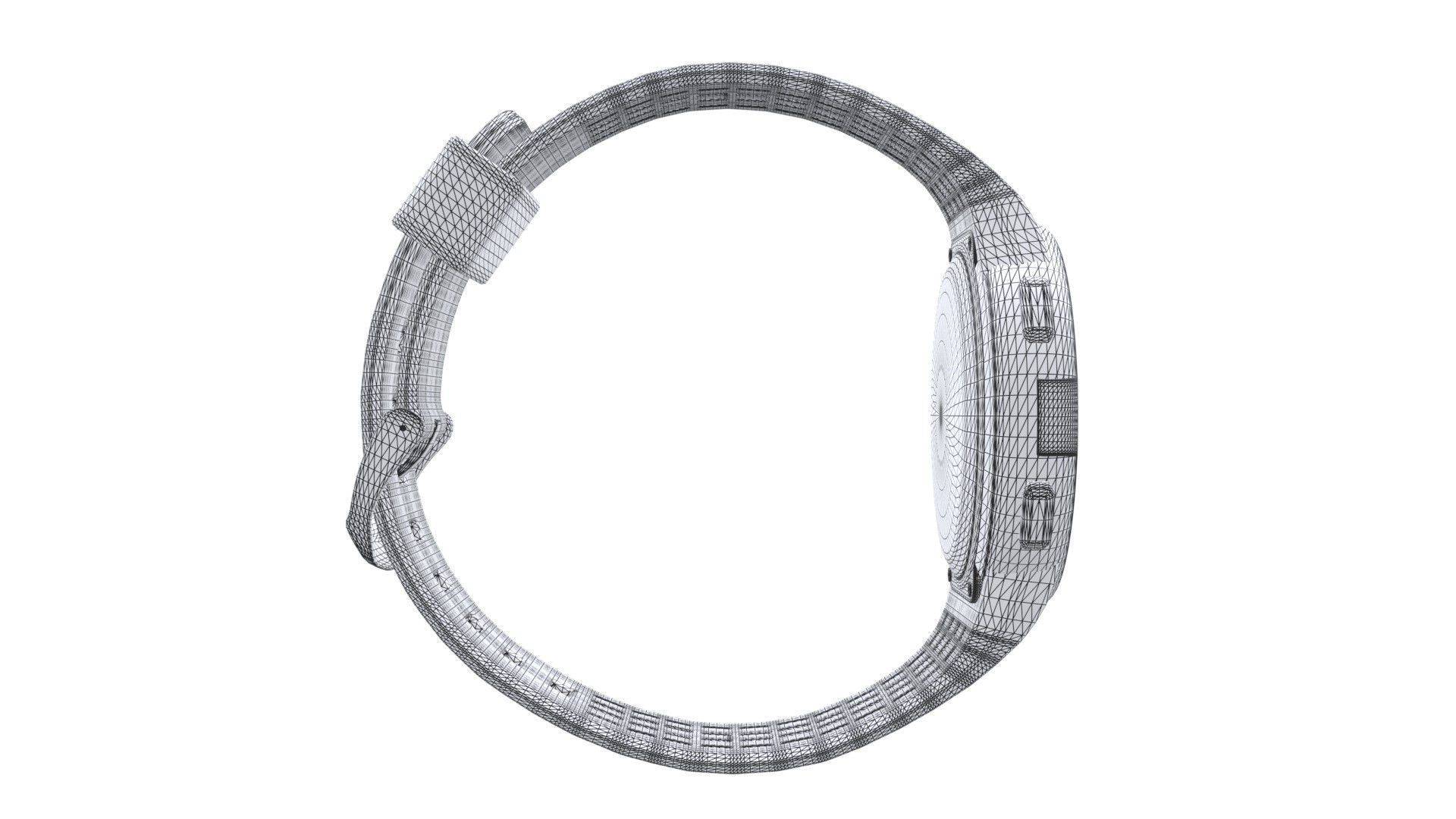 Titan TraQ Lite - Yellow Low-poly 3D model_7