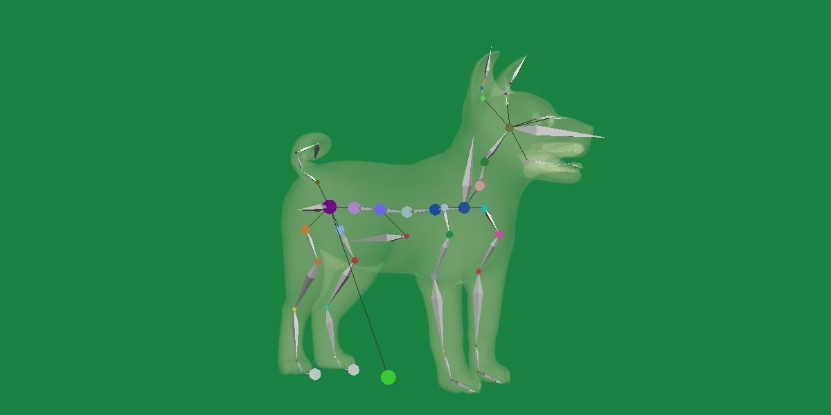 Basenji Puppy Dog Low-poly 3D model_15