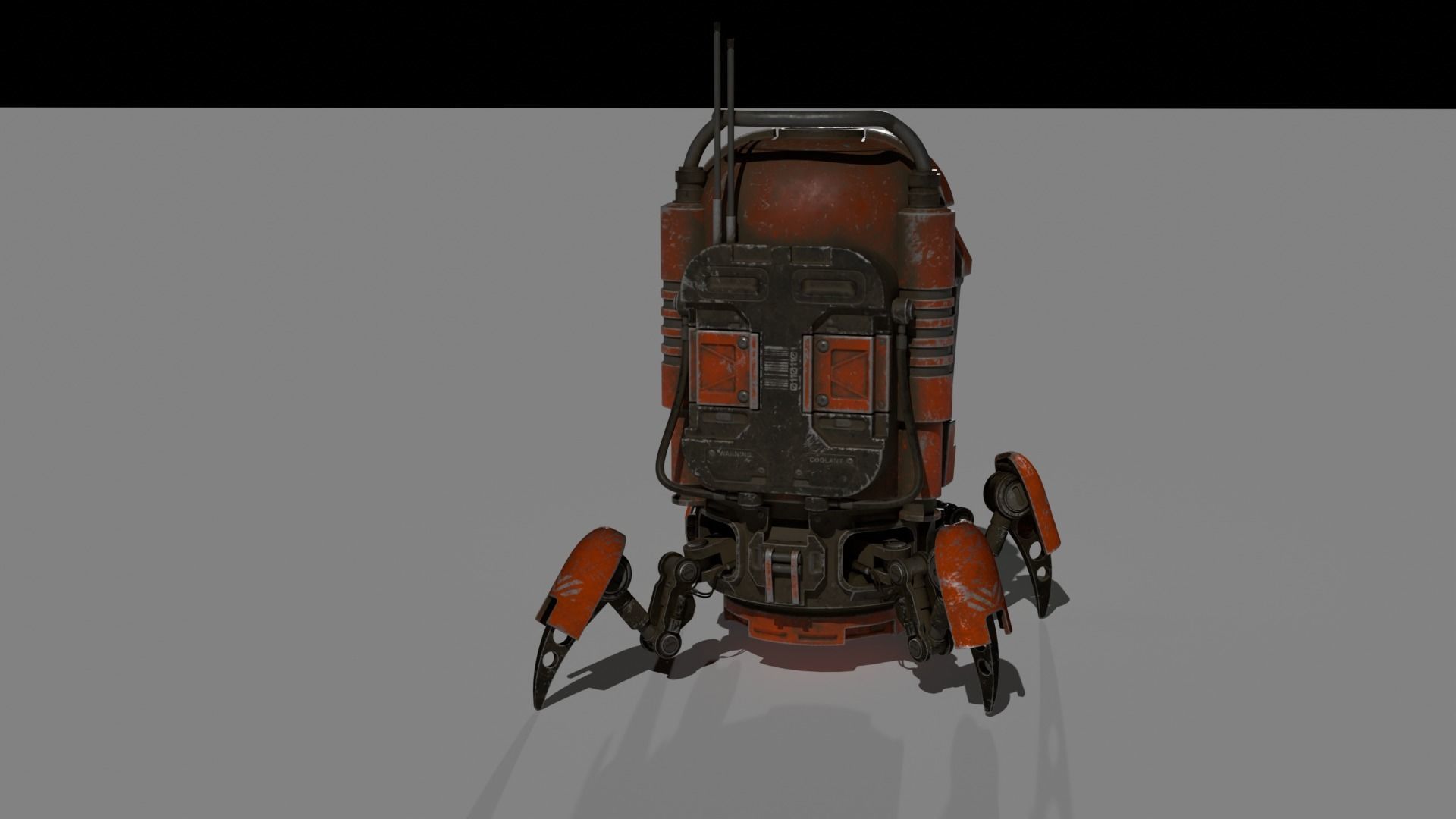 Spiderbot Small  3D model_2