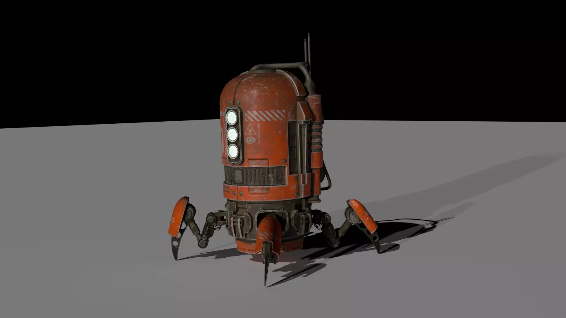 Spiderbot Small  3D model_0
