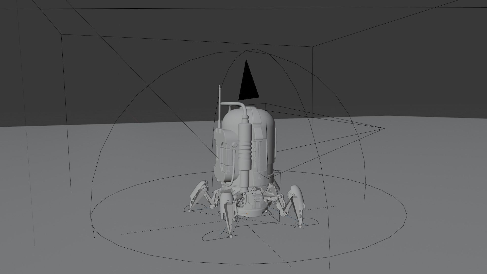 Spiderbot Small  3D model_5