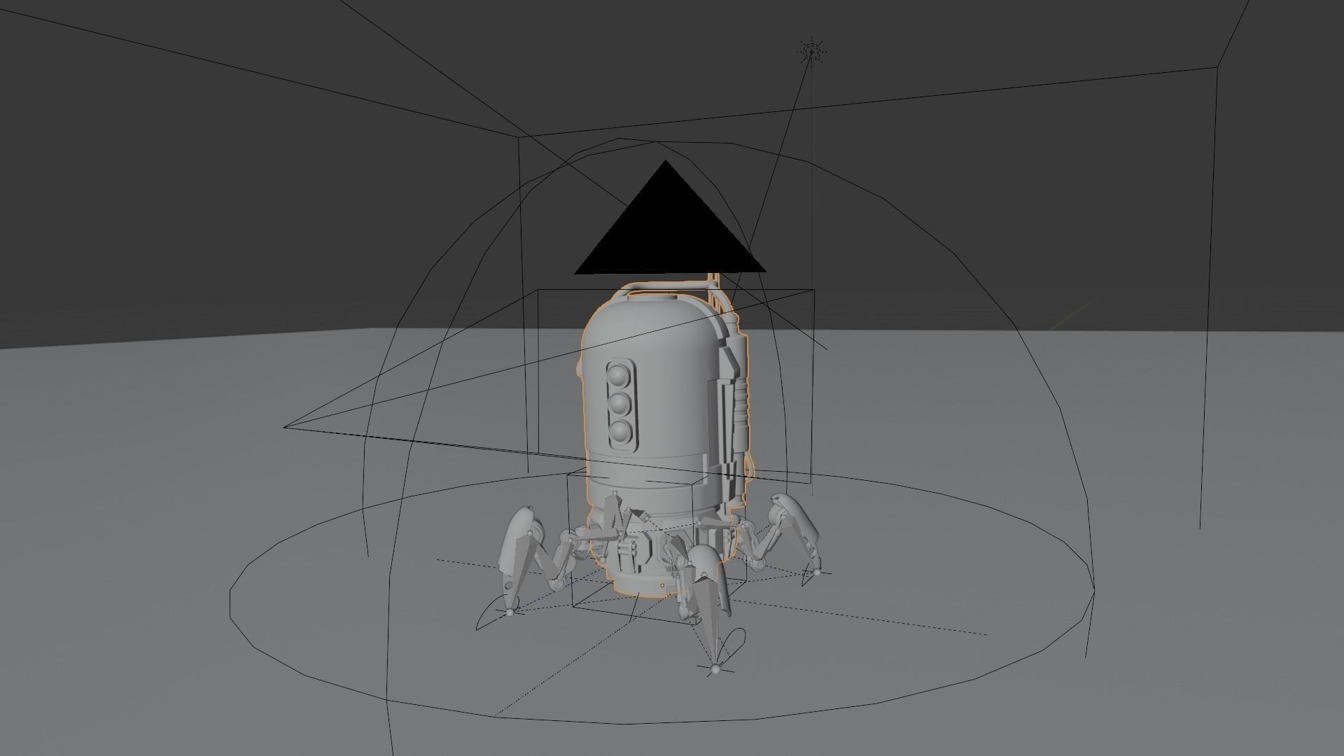 Spiderbot Small  3D model_4