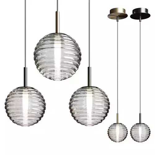 doul aromas pendant light Low-poly 3D model