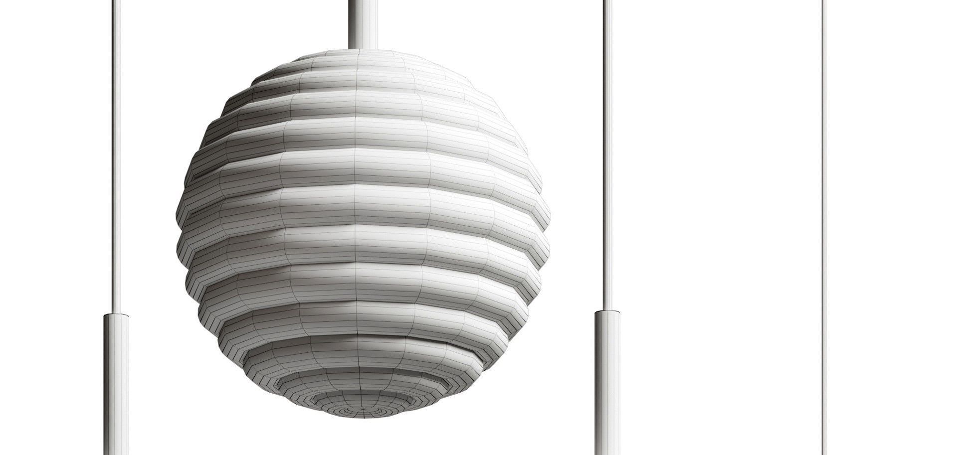 doul aromas pendant light Low-poly 3D model_5