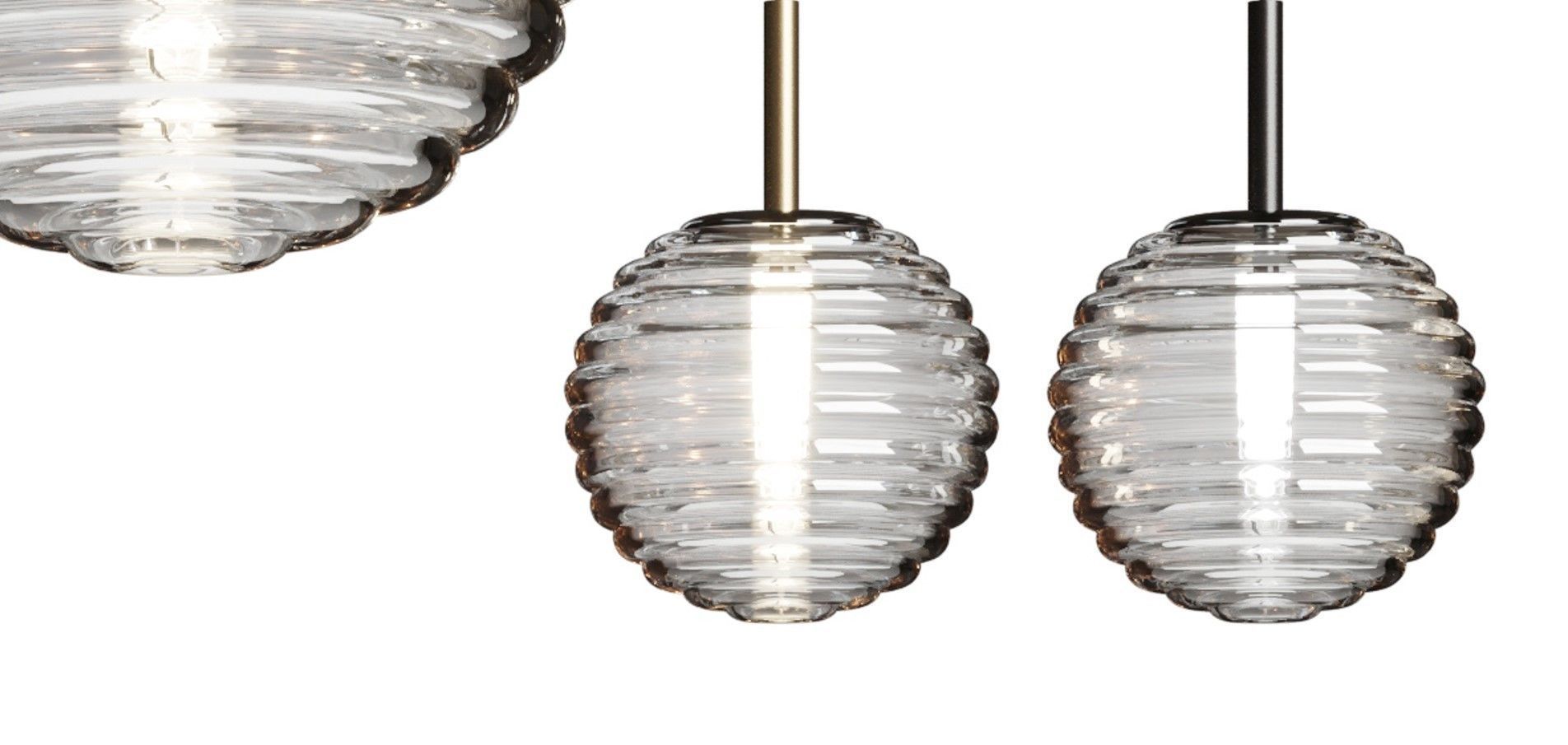 doul aromas pendant light Low-poly 3D model_4