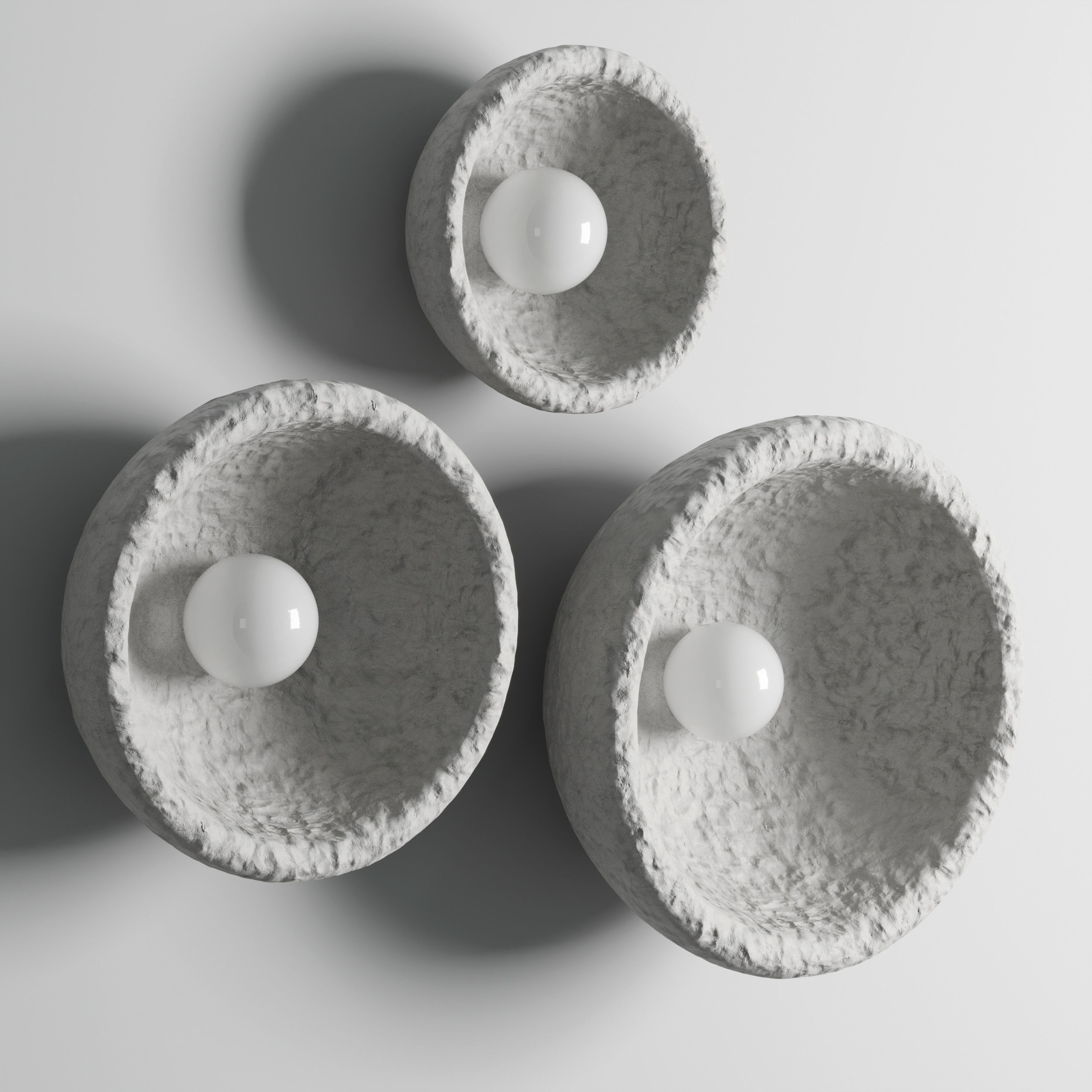 The SONIAH Lighting Collection wall light Low-poly 3D model_1