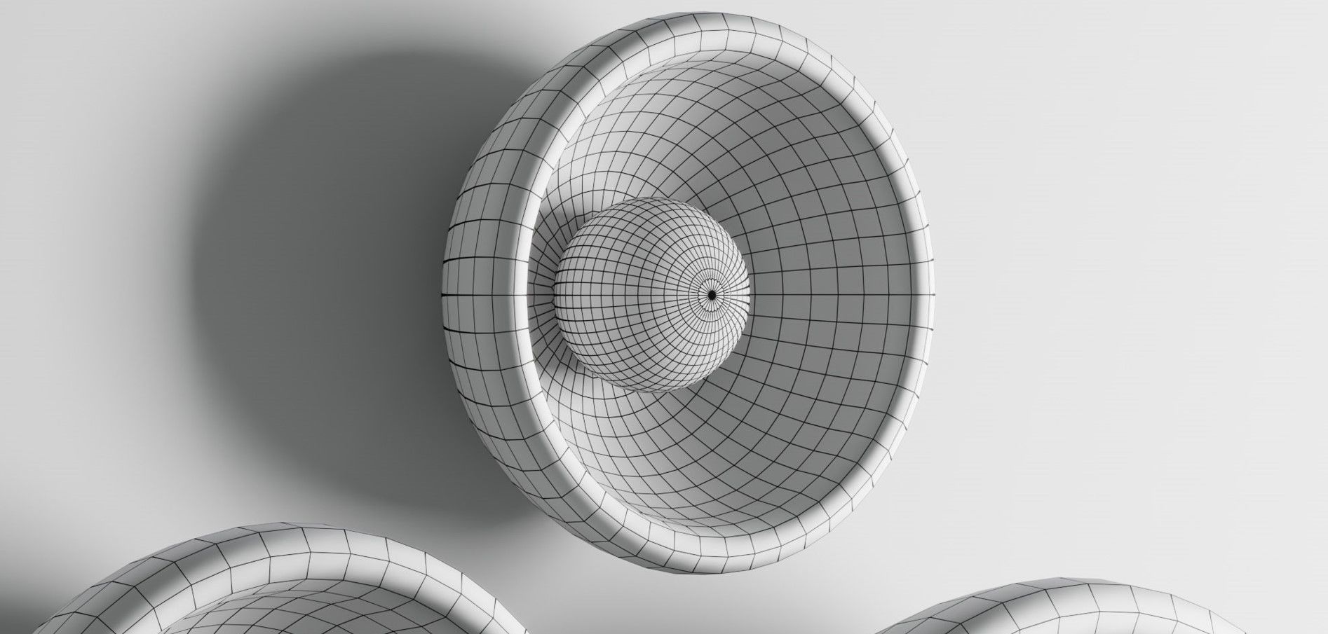 The SONIAH Lighting Collection wall light Low-poly 3D model_6