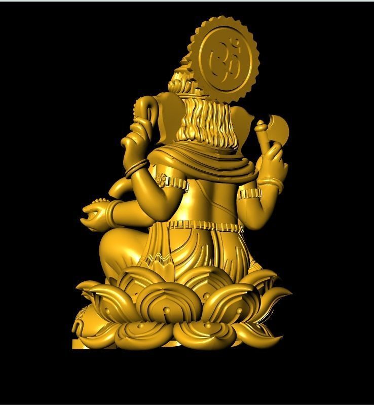 3d Ganesh Artwork-69 3D print model_15