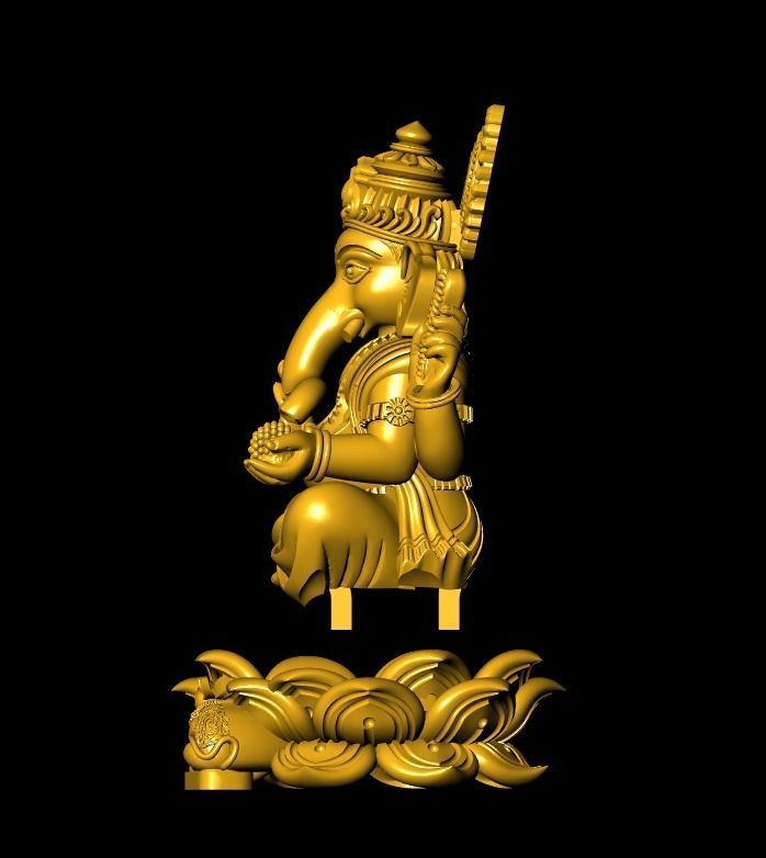 3d Ganesh Artwork-69 3D print model_9