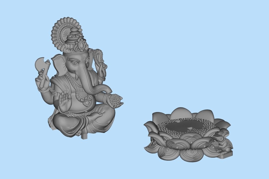 3d Ganesh Artwork-69 3D print model_10