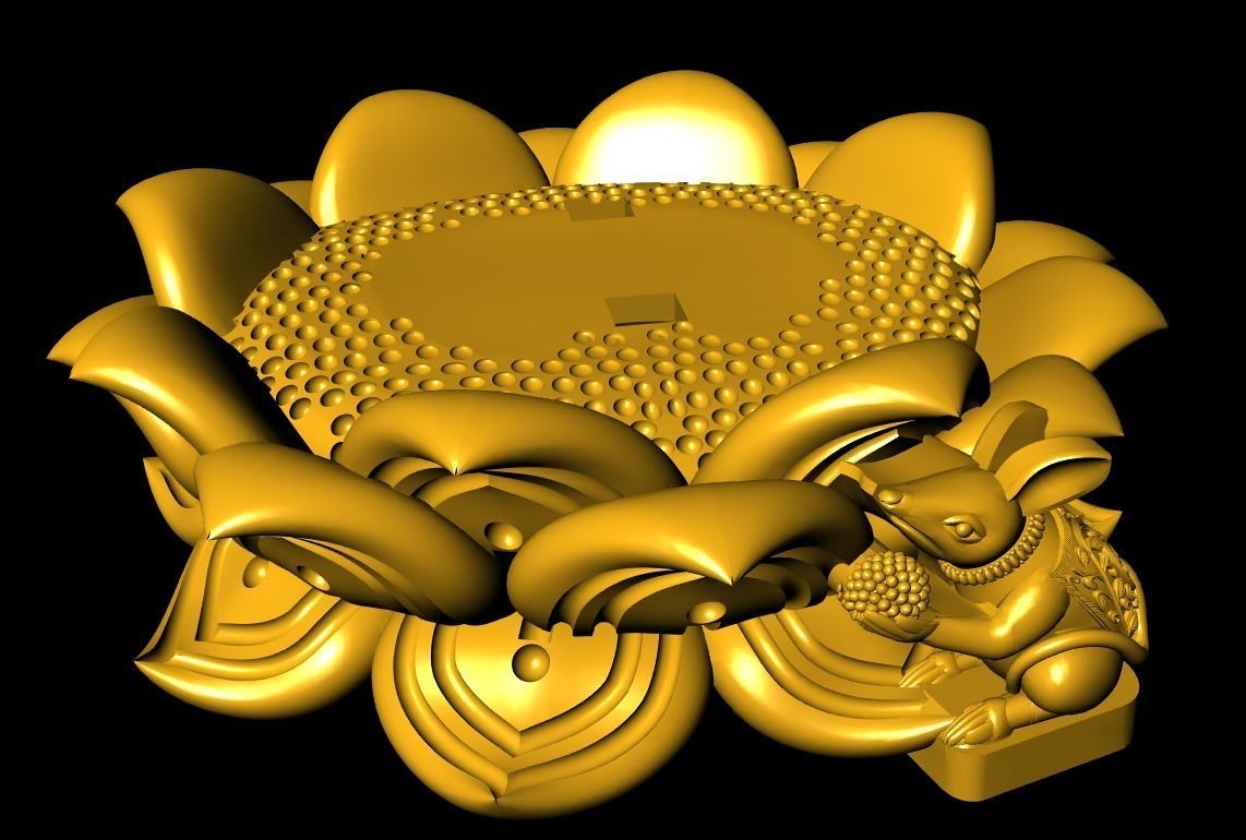 3d Ganesh Artwork-69 3D print model_6