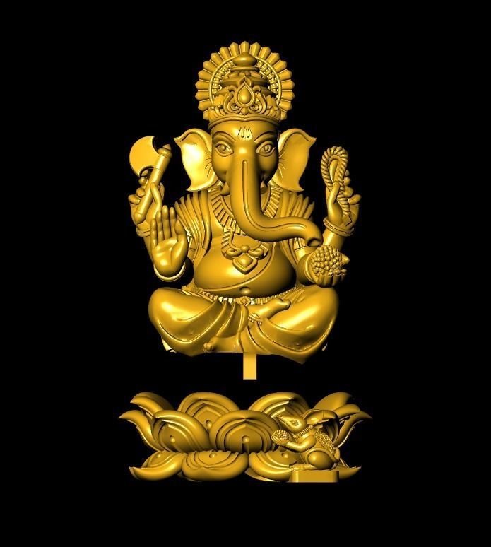 3d Ganesh Artwork-69 3D print model_11