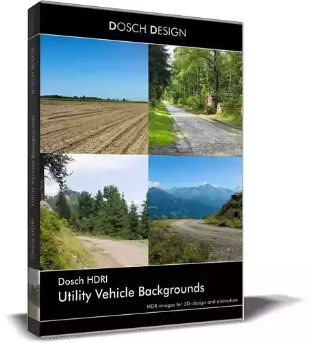 Dosch HDRI - Utility Vehicle Backgrounds