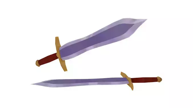 Long Sword - Hand Painted