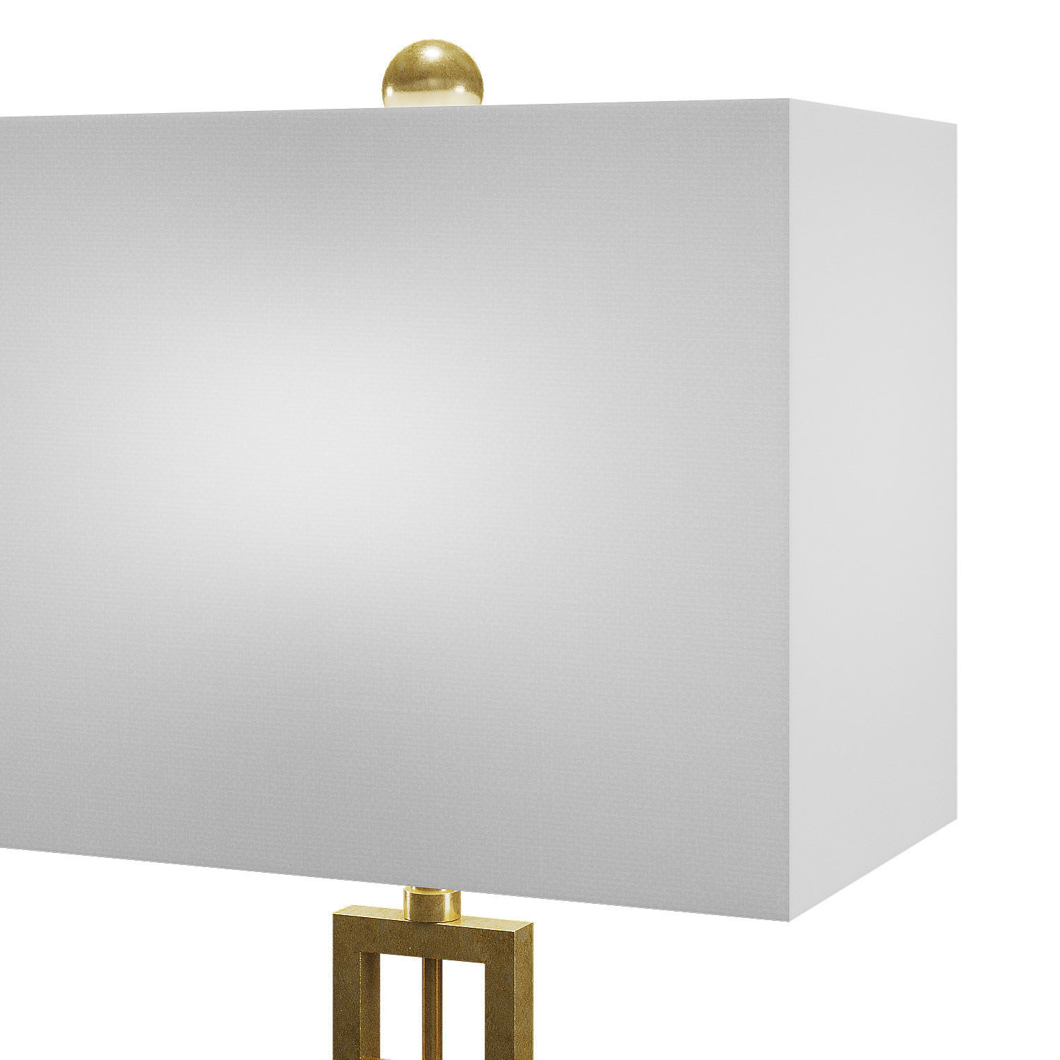 Greek key table lamp 3D model_3