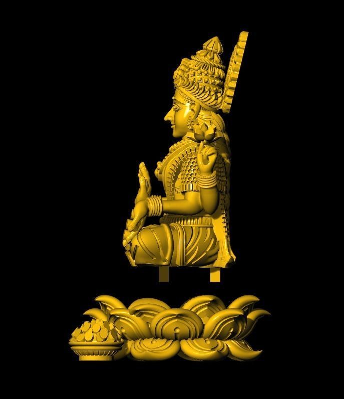 3d Laxmi Artwork-70 3D print model_6