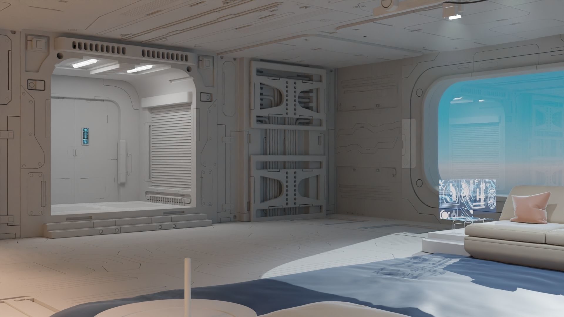 Sci Fi asset  3D model_18