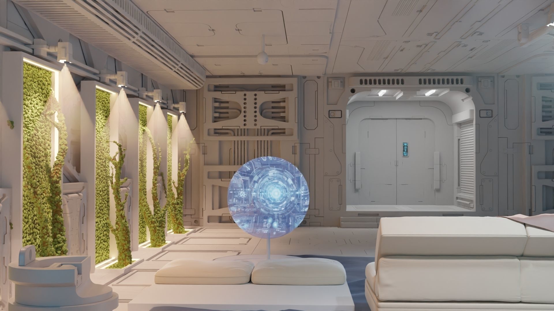 Sci Fi asset  3D model_2