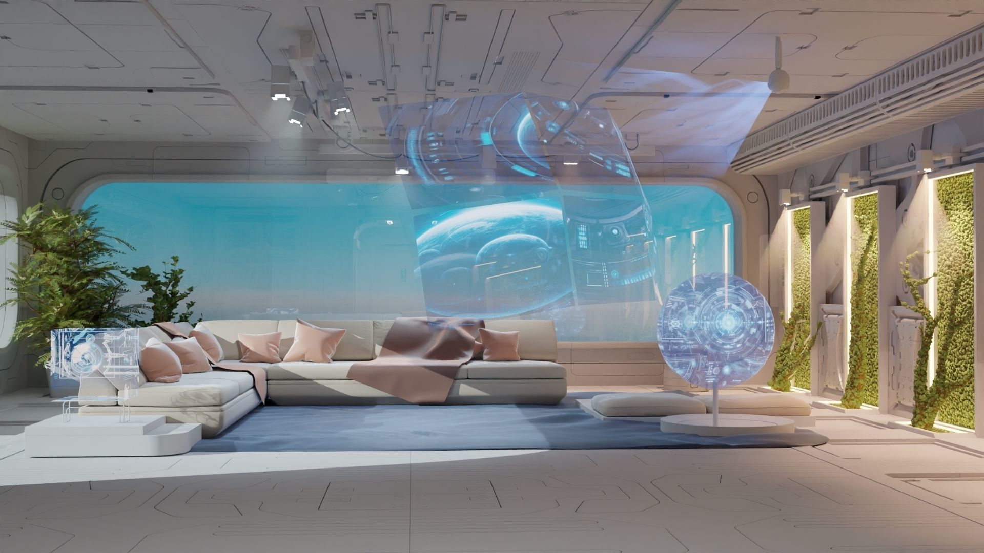 Sci Fi asset  3D model_1