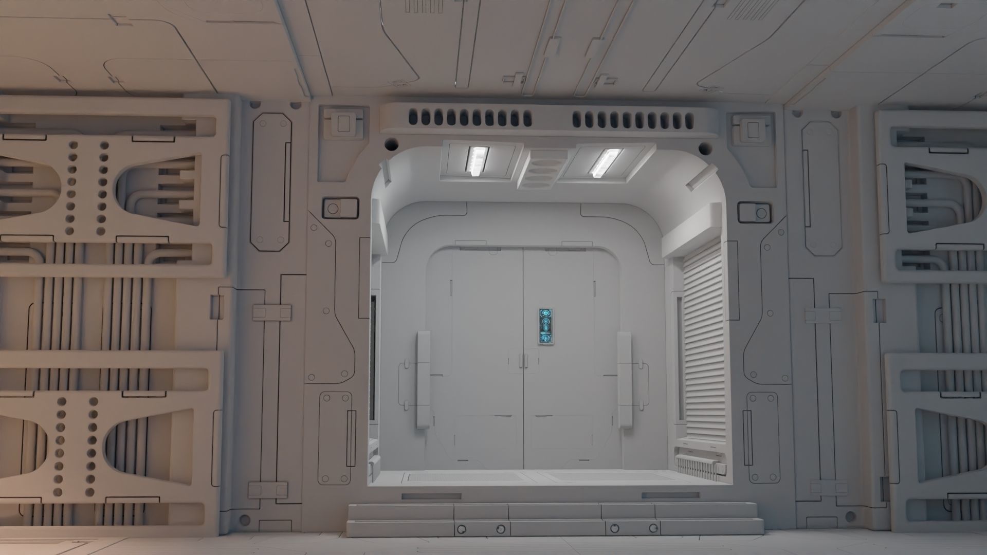 Sci Fi asset  3D model_13