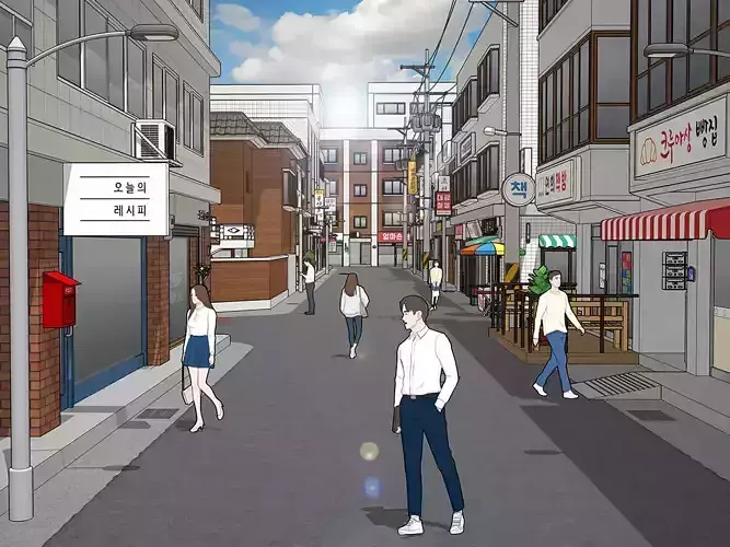 city seen from a hill