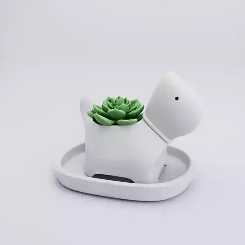 Cute Dog Planter 3D print model