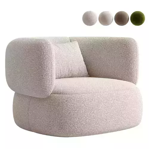 Martina swivel armchair