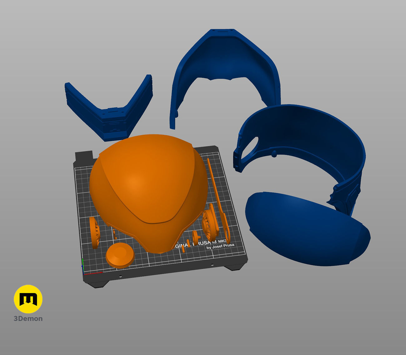 Clone Assassin Helmet - The Bad Batch 3D print model_5