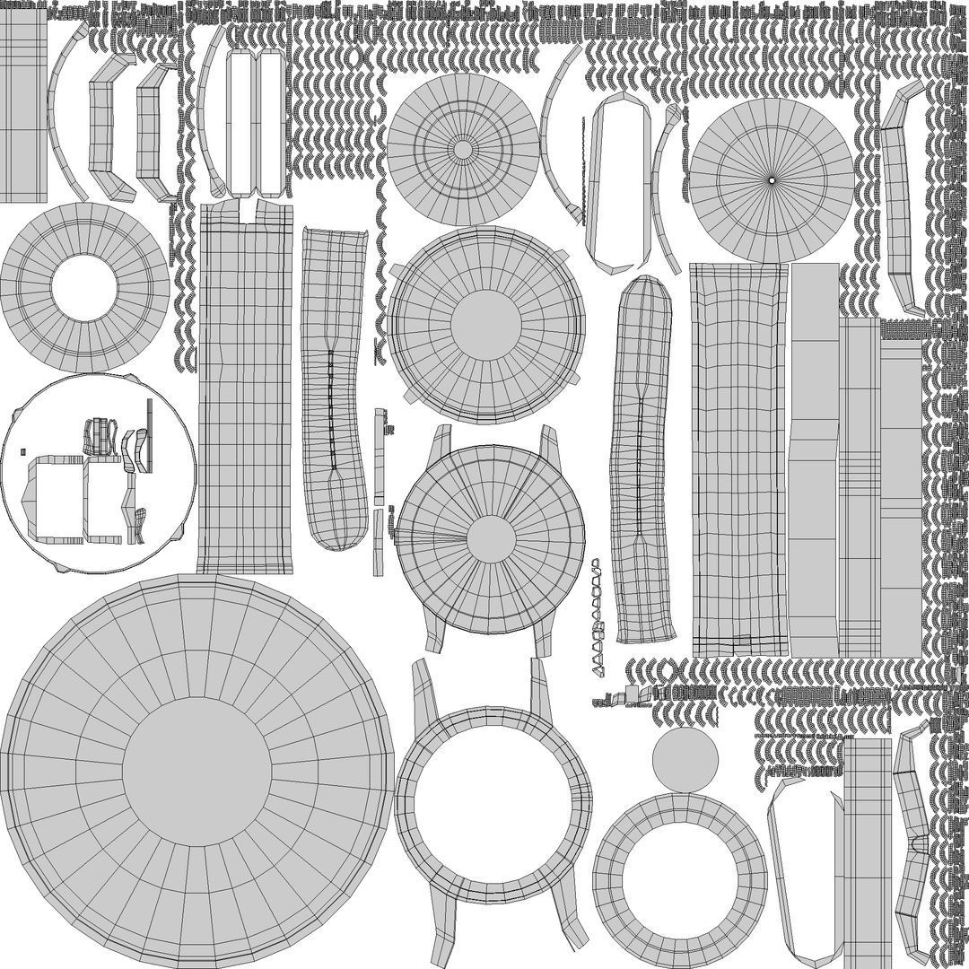 Titan Lotus by Nebula - Solid Gold Analog Watch1 Low-poly 3D model_10