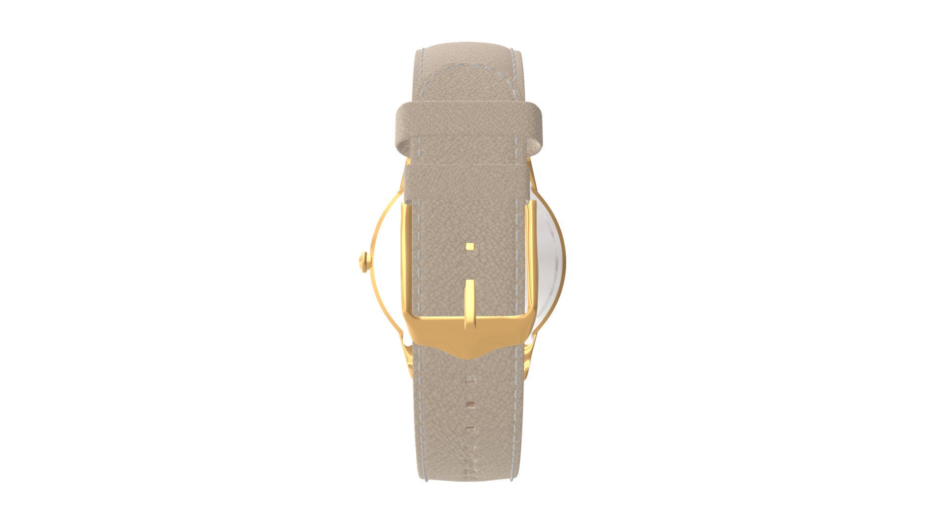Titan Lotus by Nebula - Solid Gold Analog Watch1 Low-poly 3D model_2