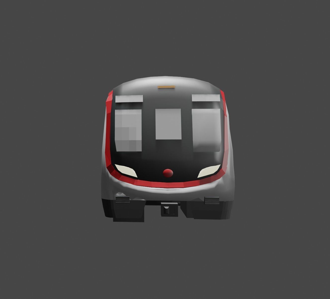Hong Kong MTR Q-Train  3D model_4