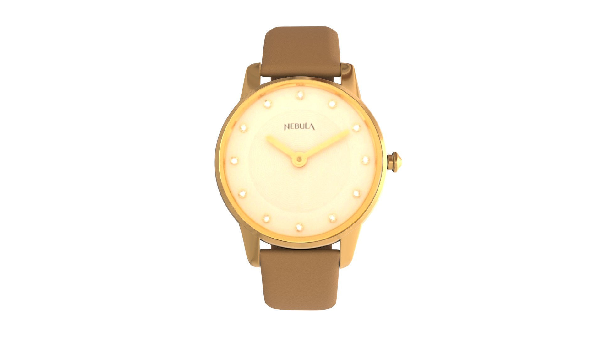 Titan Lustre From Nebula - Light Pink Low-poly 3D model_1