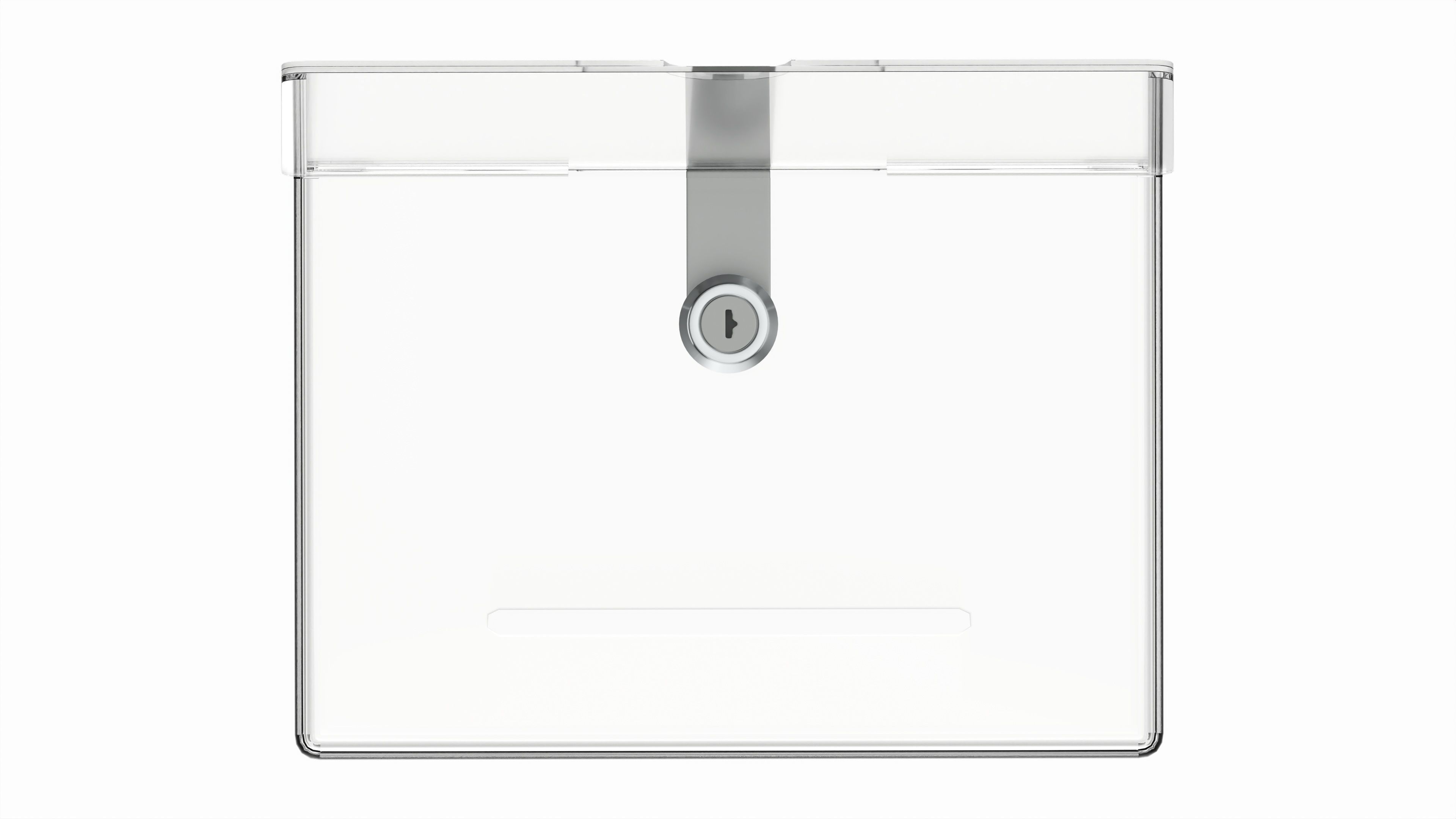 Donation Box 3D model_4