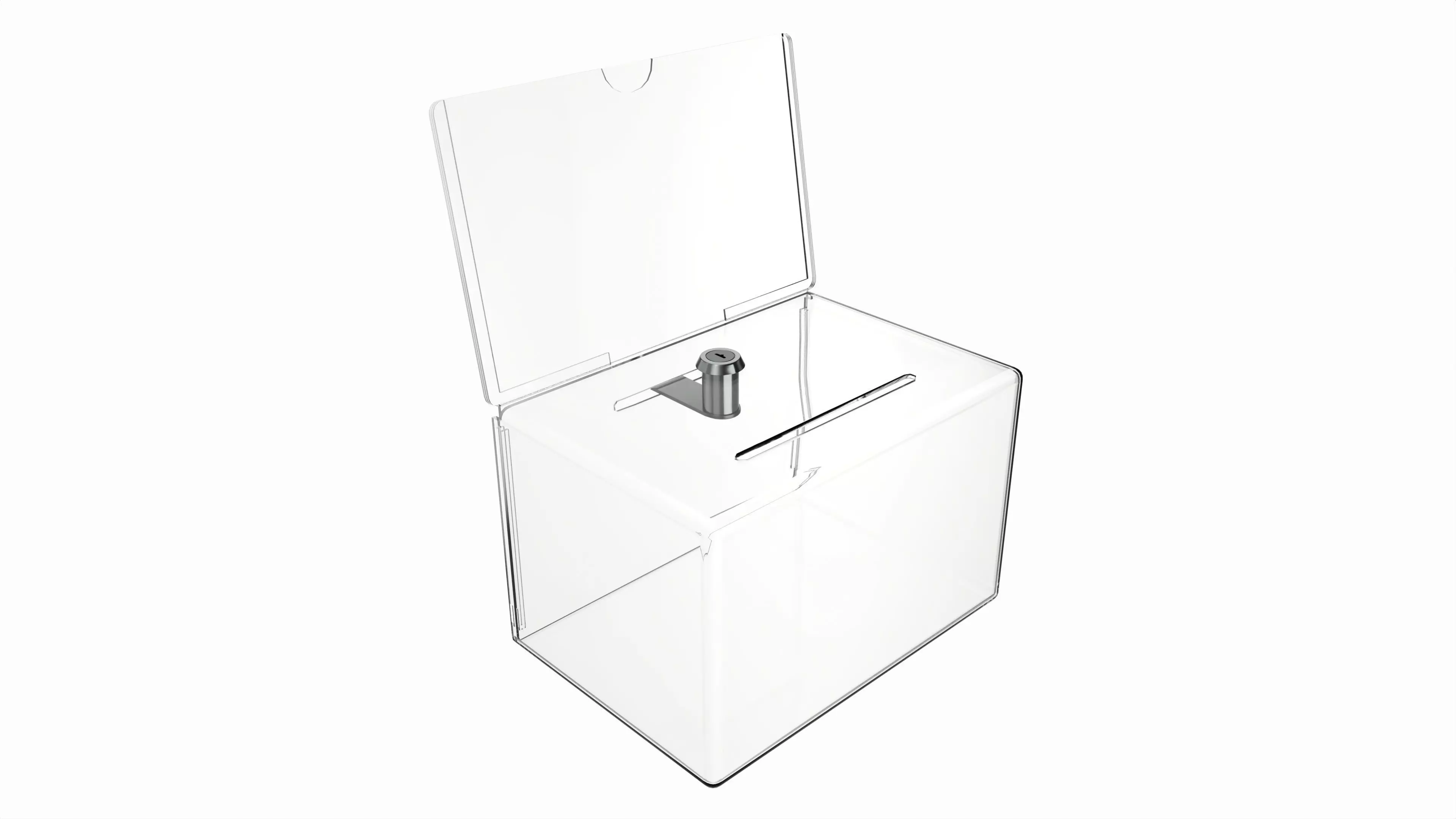 Donation Box 3D model_0