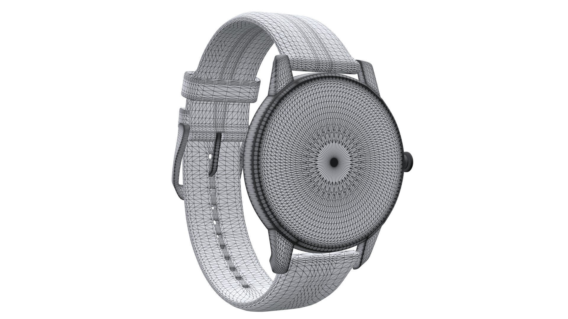 Titan Lustre From Nebula - Black Glass Low-poly 3D model_9