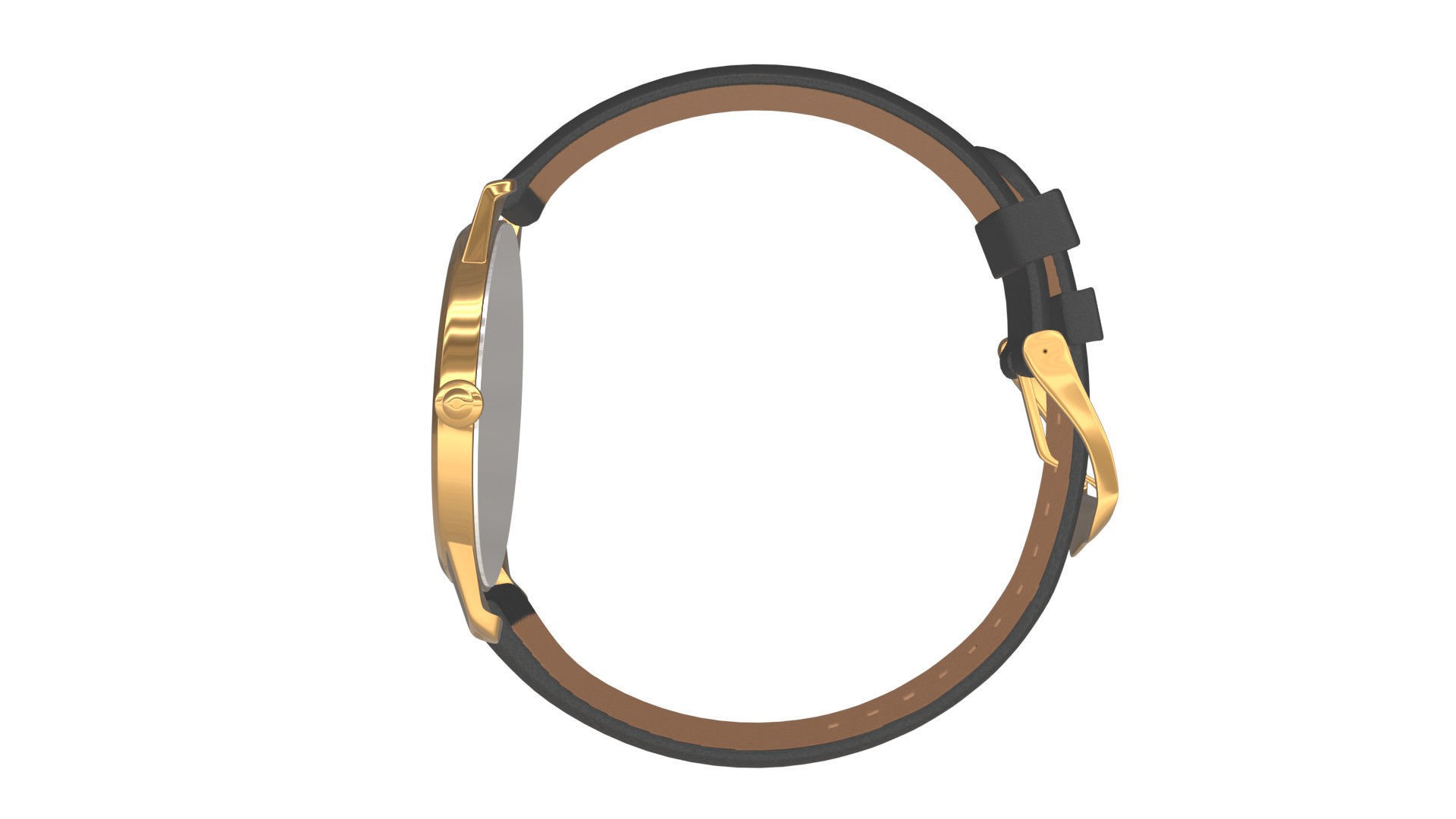 Titan Lustre From Nebula - Black Glass Low-poly 3D model_4