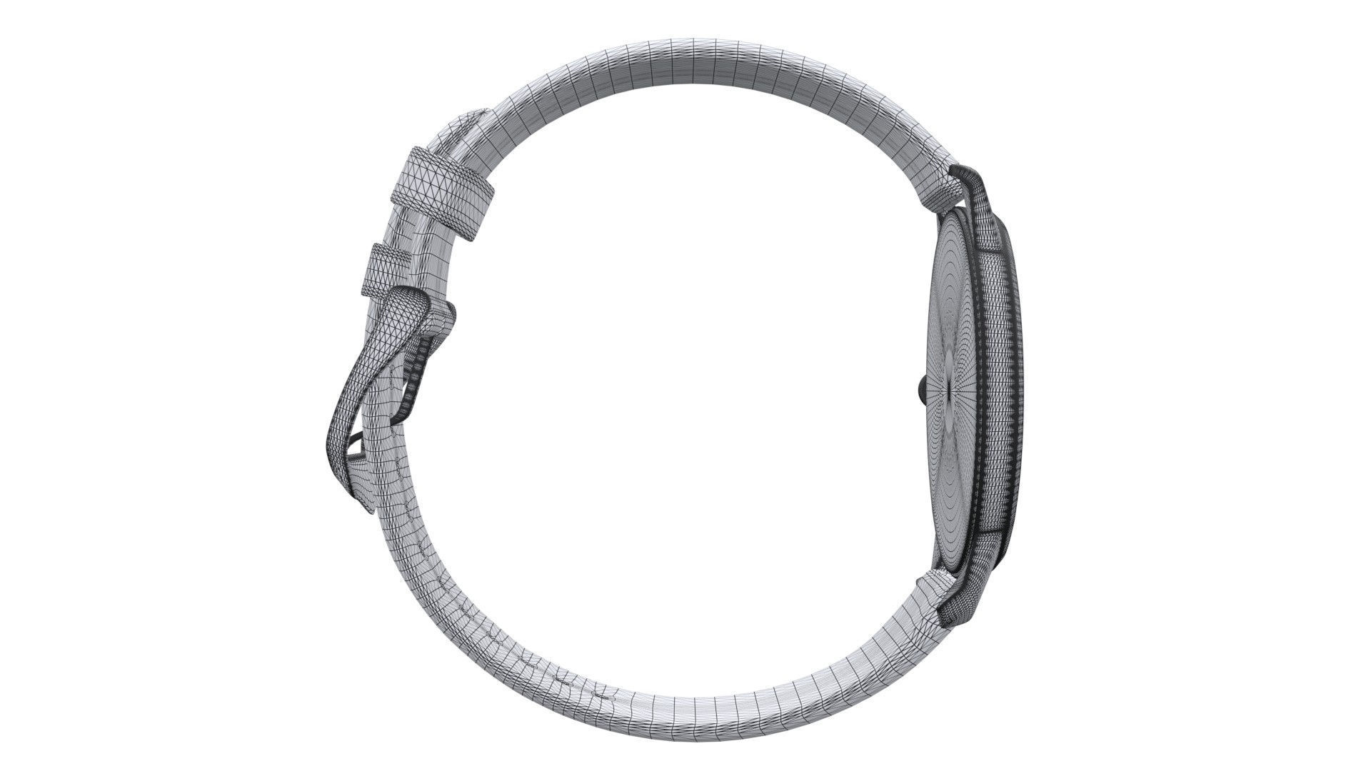 Titan Lustre From Nebula - Black Glass Low-poly 3D model_7