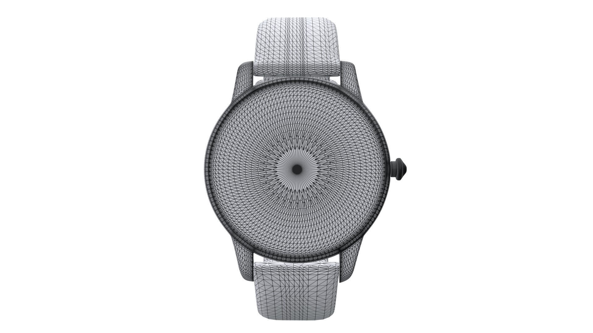 Titan Lustre From Nebula - Black Glass Low-poly 3D model_5