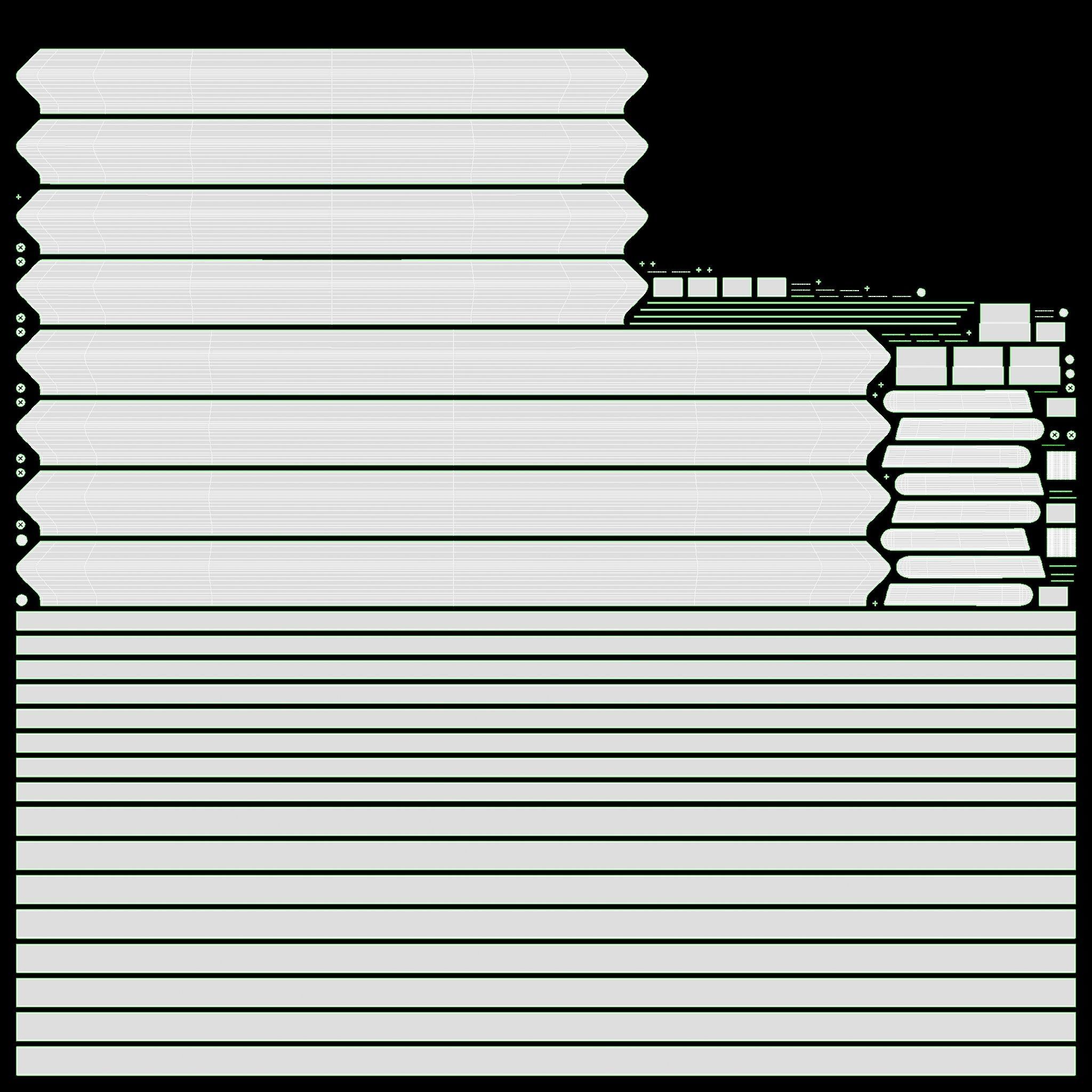 Dual Pavement Sign Poster 3D model_9