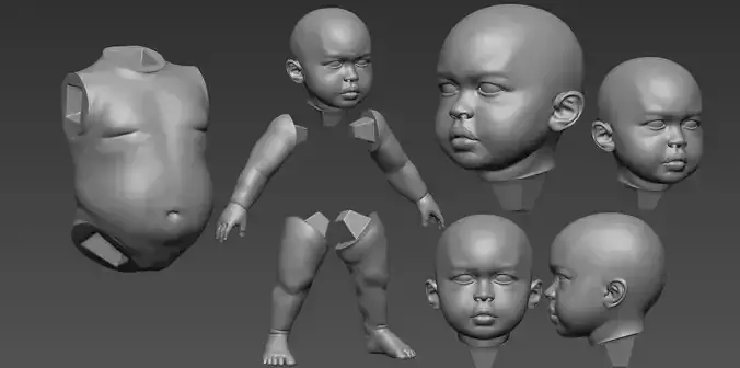 child for 3D printing