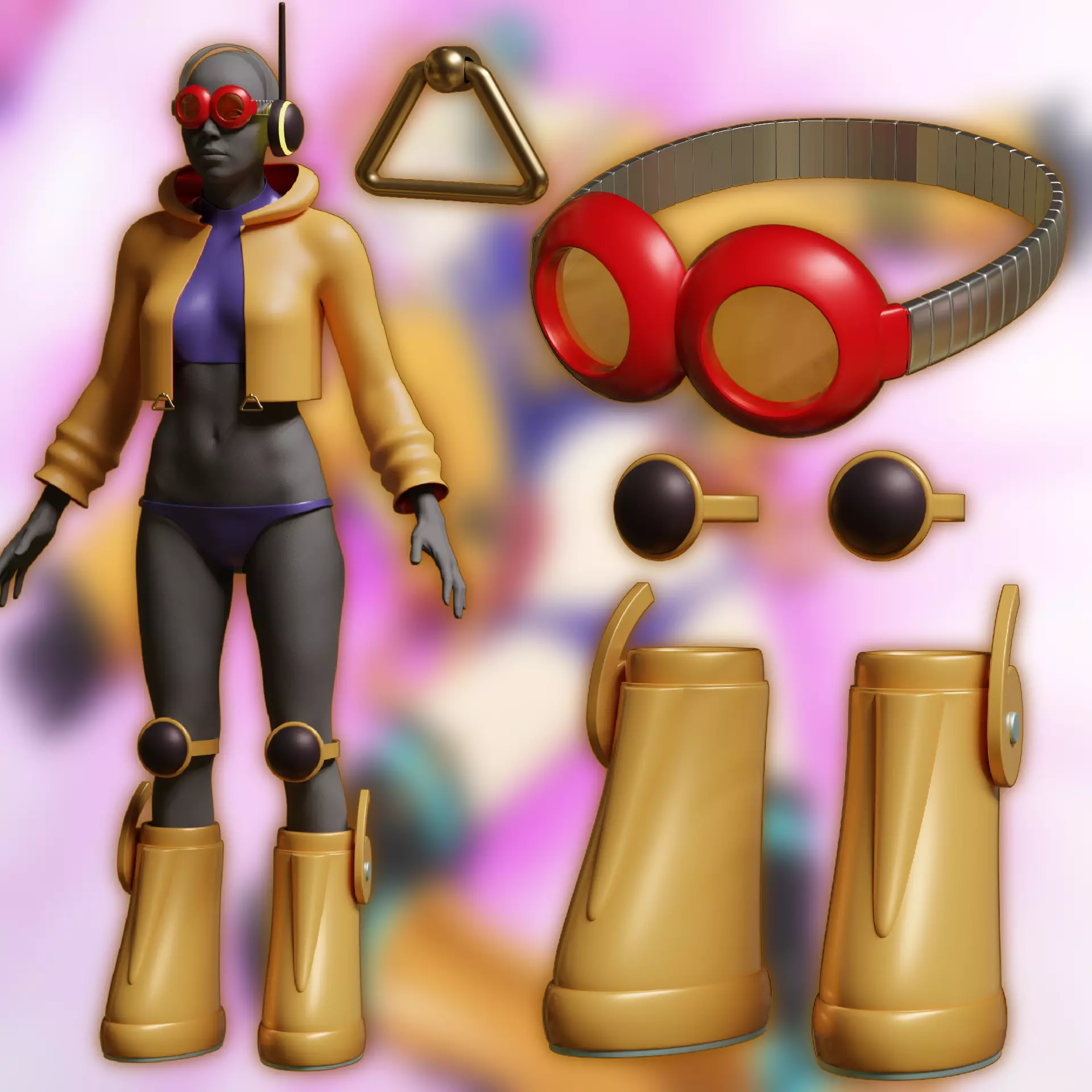 VEGAPUNK GREED - ONE PIECE COSPLAY 3D print model_0