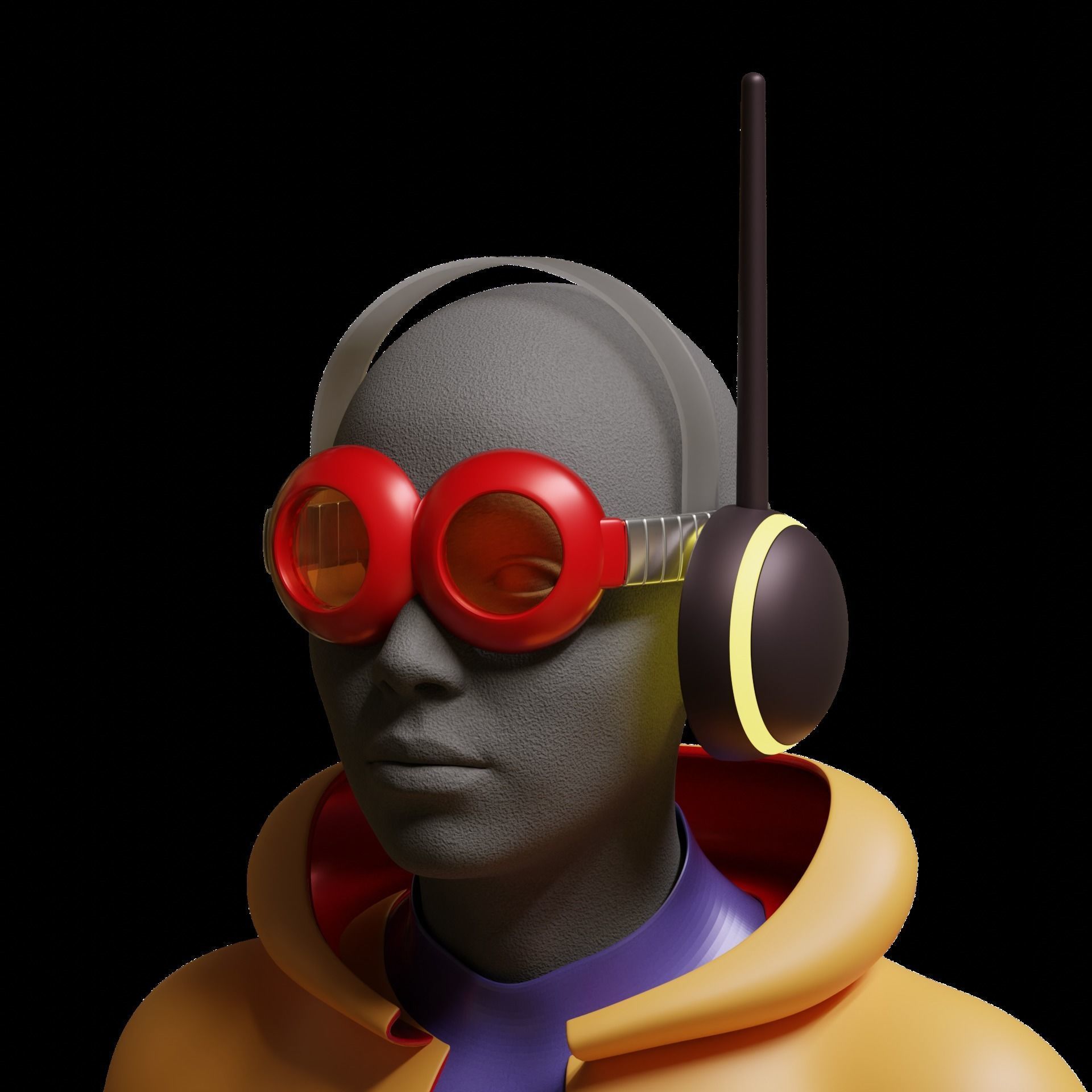 VEGAPUNK GREED - ONE PIECE COSPLAY 3D print model_8