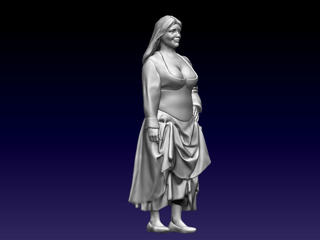 WOMAN 3D print model_12