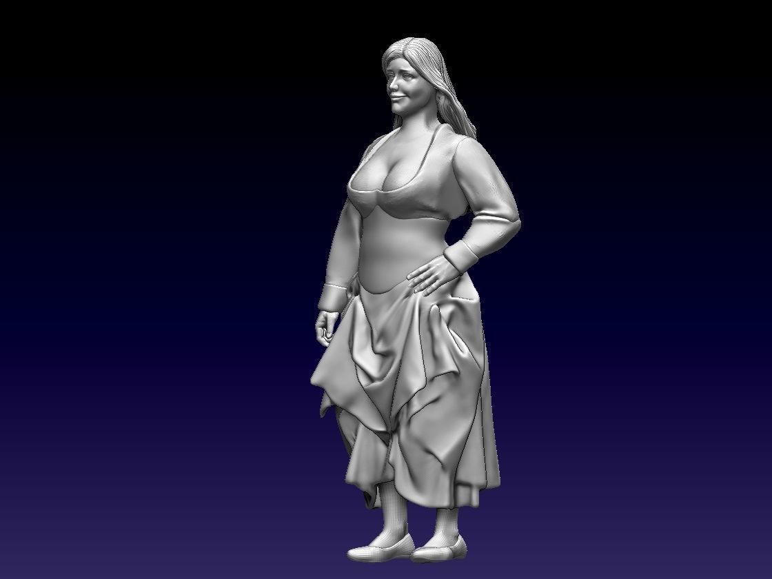 WOMAN 3D print model_15