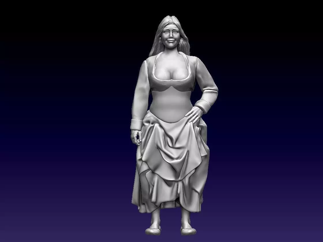 WOMAN 3D print model_0