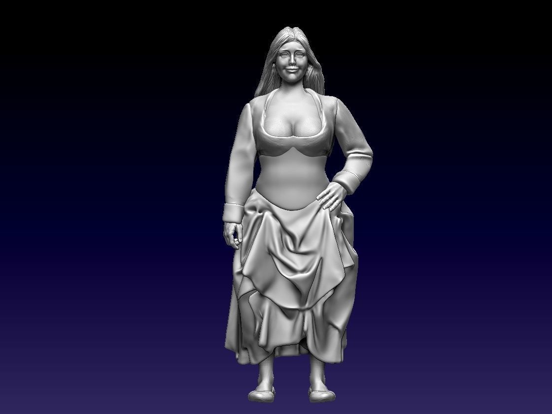 WOMAN 3D print model_20