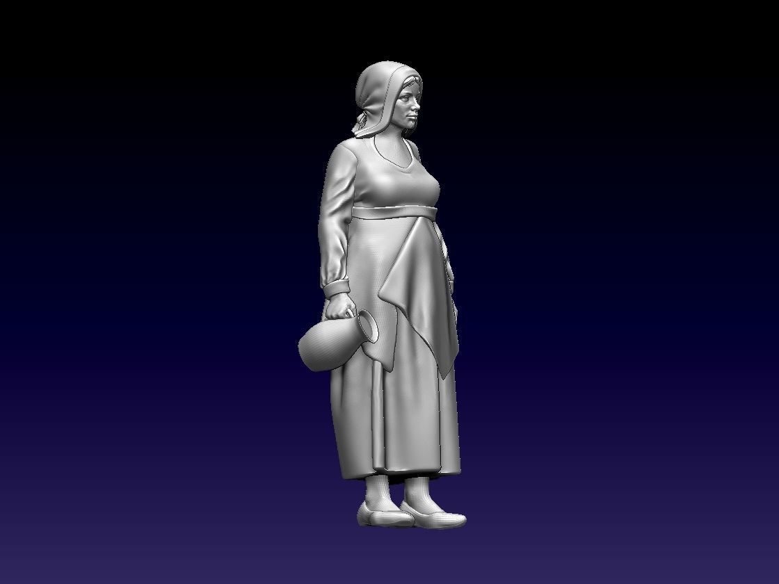 WOMAN 3D print model_8