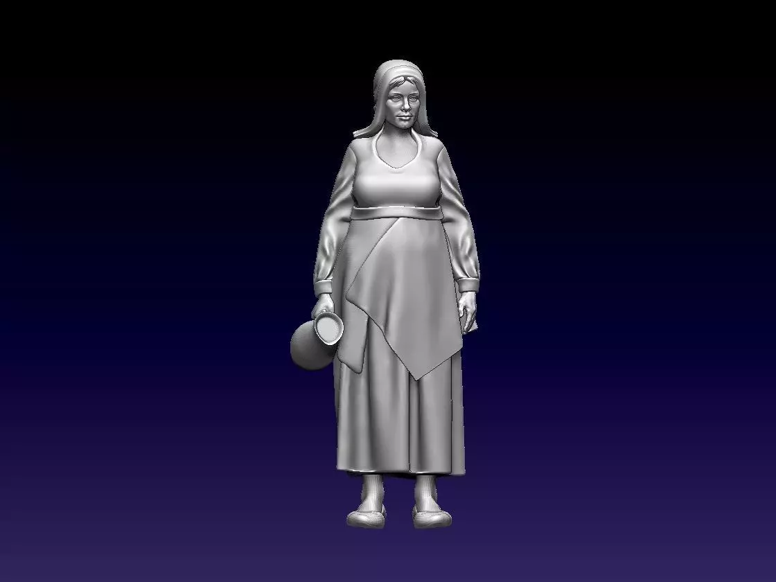 WOMAN 3D print model_0