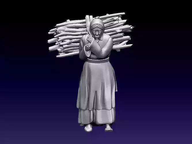 FIREWOOD GRANDMOTHER