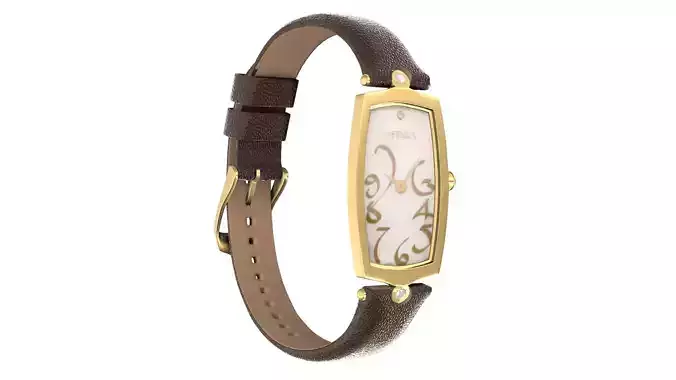 Titan Calligraphy by Nebula - 18 Karat Solid Gold Analog Watch12